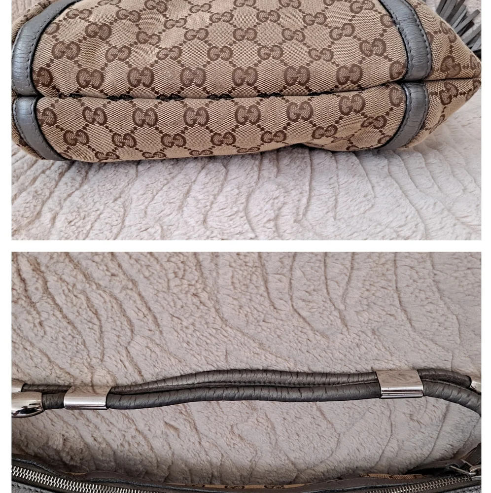 Gucci Monogram Horsbit Hobo Bag - Picture 4 of 12